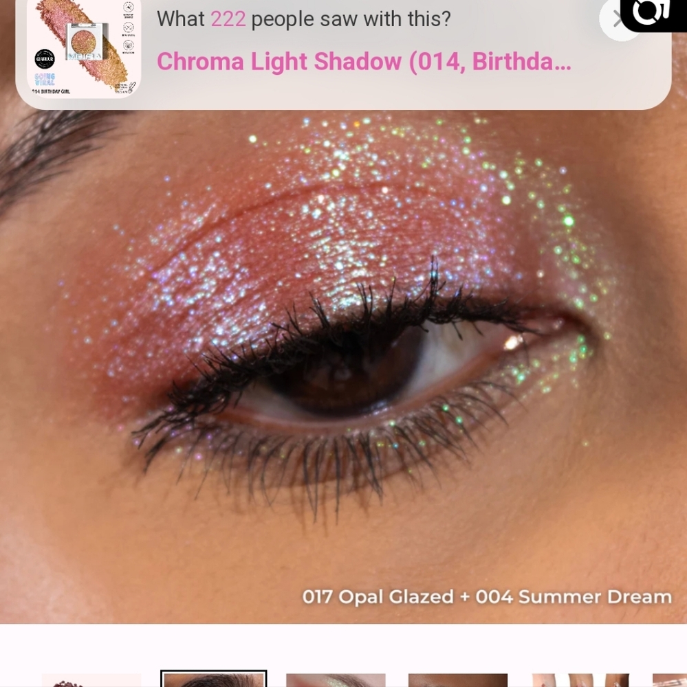 Moira chroma light shadow summer dream eye shadow - Picture 2 of 6